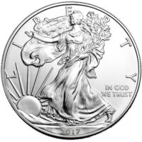1 oz American Silver Eagle Obverse