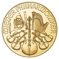 1 oz Austrian Gold Philharmonic (Random Year)