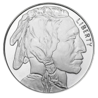 1 oz buffalo silver round obverse