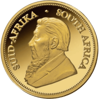 1 oz south african gold krugerrand obverse