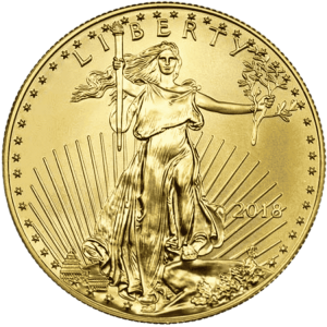 half ounce american gold eagle obverse