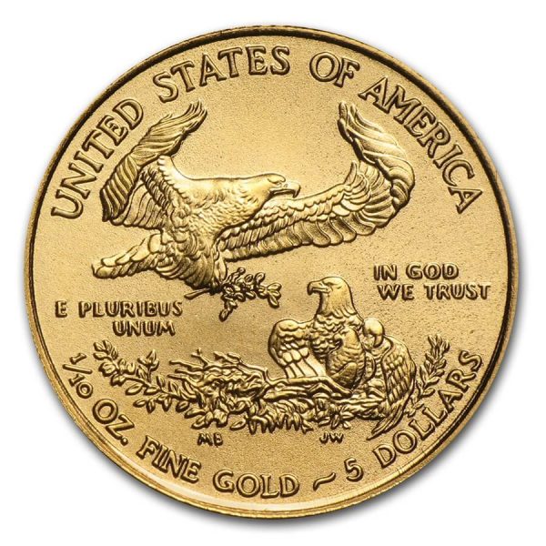 1/10 oz American Gold Eagle Reverse