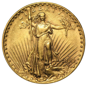 saint gaudens gold double eagle obverse