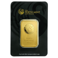 10 oz perth mint gold bar