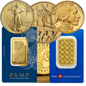 1 oz generic gold coins bars