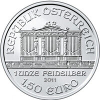 1 oz Austrian Silver Philharmonic