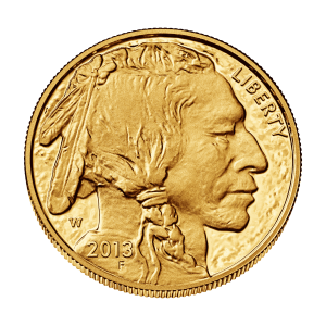 1 oz american gold buffalo obverse