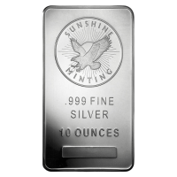 10 oz silver bar