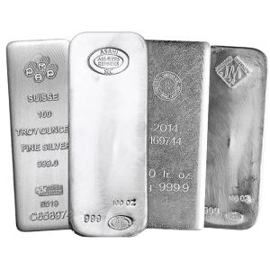 100 oz silver bar