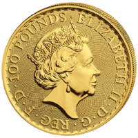 1 oz Gold Britannia - Obverse