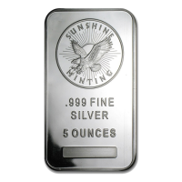 5 oz silver bar