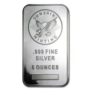 5 oz silver bar