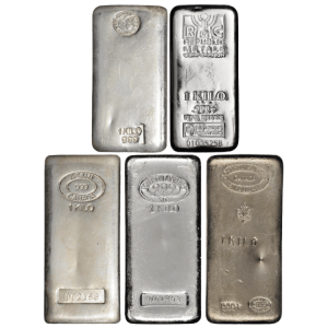 kilo silver bar