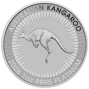 1 oz platinum kangaroo reverse