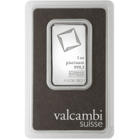 1 oz Valcambi Platinum Bar