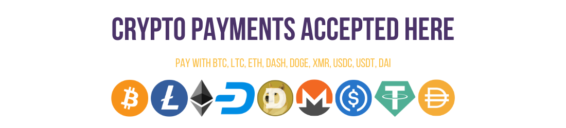 Crypto Payments Accepted Here