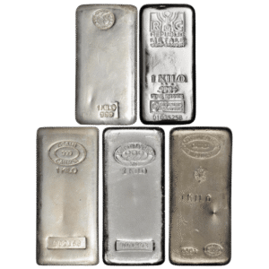1 kilo silver bar