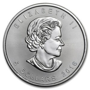 1 oz canadian silver maple