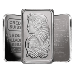 1 oz palladium bar
