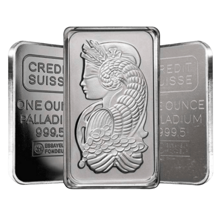 1 oz palladium bar