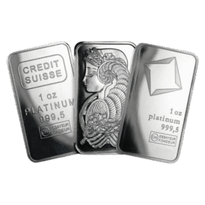 1 oz platinum bar