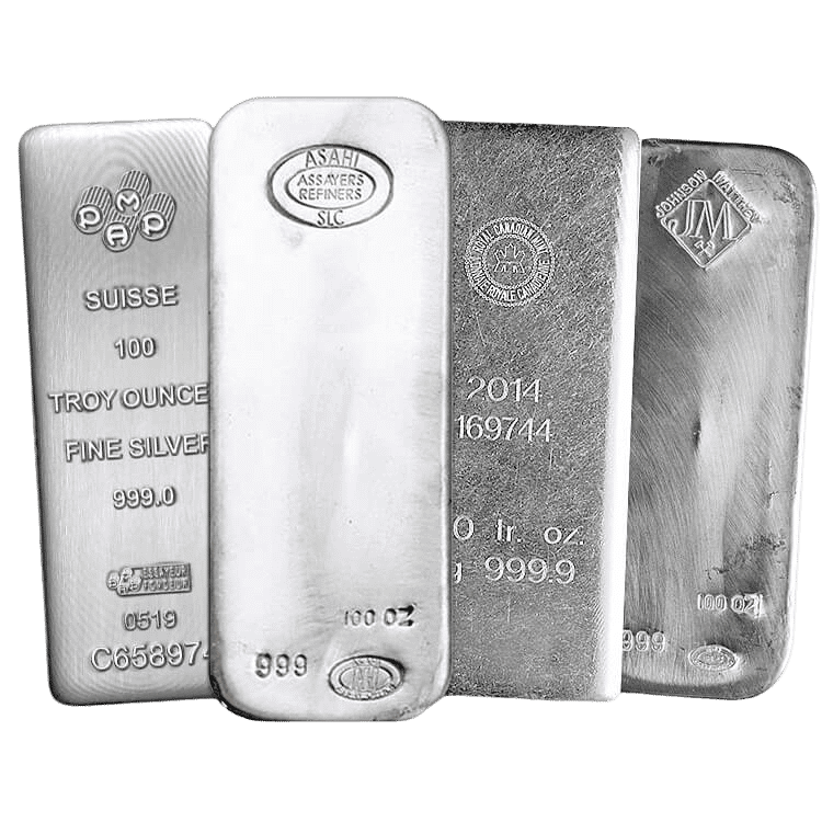 100 oz silver bar