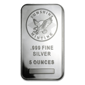 5 oz silver bar