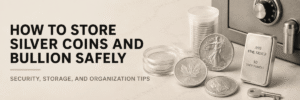 Silver coins and bullion storage tips