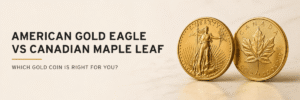 Comparison of two gold coins