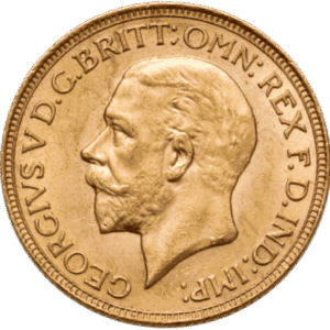 british sovereign gold coin front