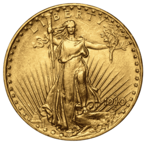 st gaudens gold front