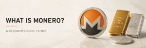 Monero cryptocurrency and precious metals